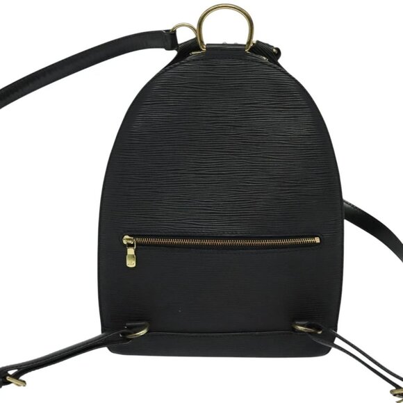 LOUIS VUITTON Epi Mabillon Backpack Black - Picture 2 of 14